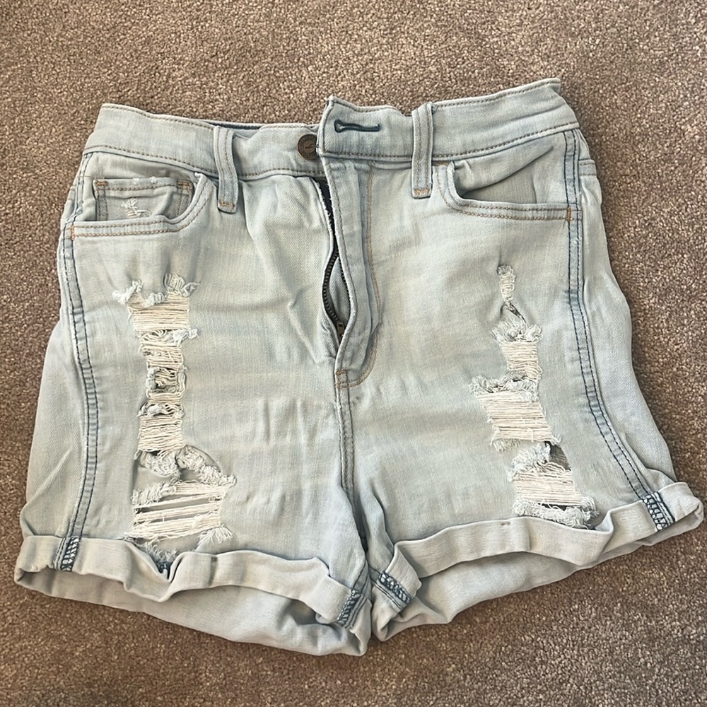 hollister jean shorts